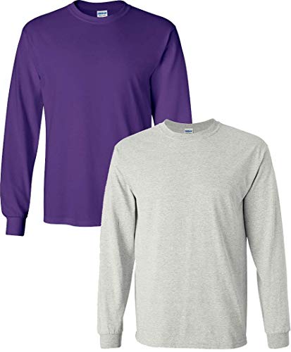 Image of Gildan Men's Ultra Cotton Long Sleeve T-shirt, Style G2400