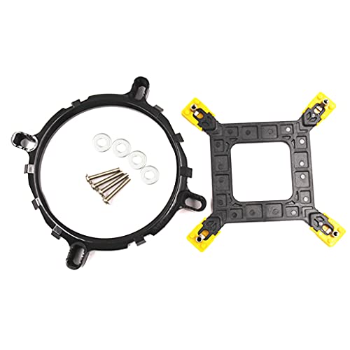 Heatsink Fan Mounting Bracket Kit CPU Radiator Bracket for LGA775 115X 1366 Adjustable Computer Bracket CPU Fan Bracket