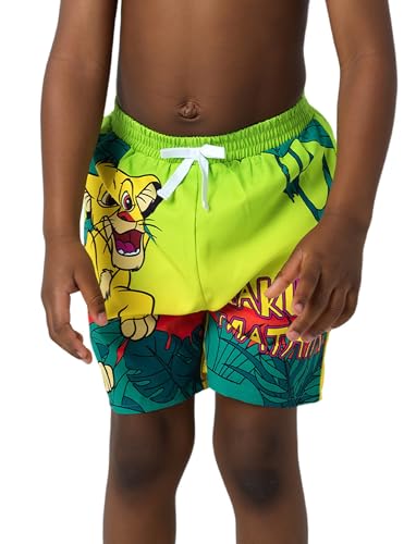 Disney Mickey and Friends Toddler UPF 50+ Swim Trunks with Compression Liner for Infant to Little boy3