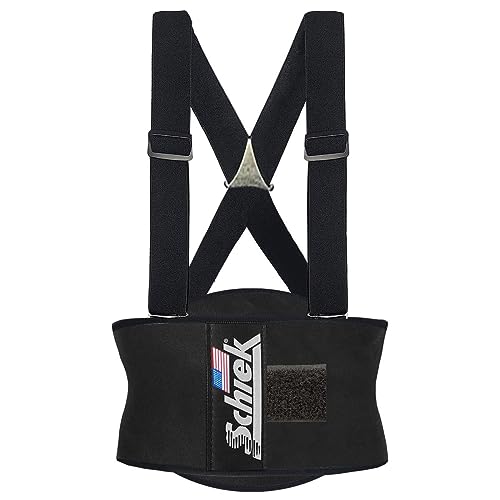 Schiek - Model 8000 Elastic Back Support Belt - Dual Force Adjustable Straps Back Support Belt - Lumbar Support (X-Large)