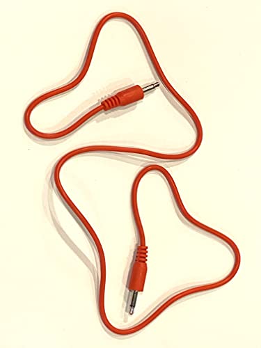 Image of (5 Color Pack of 3.5mm Mono TS Modular Synth Patch Cables Compatible with Many Modular and Semi-Modular Synthesizers