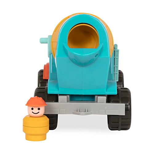 Battat - Cement Mixer Truck With Working Movable Parts And Driver - Toy Trucks For Toddlers 18M+ #TOP6