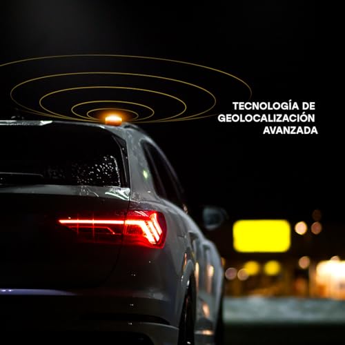 Miniatura 6 de Weida Baliza V16 - Luz De Emergencia Geolocalizable Modelo F168 Baliza Para Coche Homologada Dgt Base Magnética, Pilas Alcalinas 9v, Autonomía Máx 2 Horas Resistencia Al Agua Ip54 Pack 2