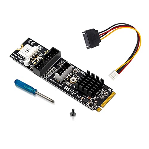 Grannerton M.2 PCI E - USB3.0 TYPE-C+19/20P C^[tFCXgJ[h OtBbNrfI J[hGNXe_[ M2 - PCI-E ]}CjOCU[