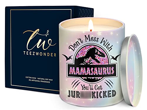 Gifts For Mom From Daughter, Son, Funny Mom Birthday, Christmas, Mothers Day Gifts For Mom, Bonus Mom, Stepmom Gift Ideas, Pregnant New Mom Gift For Women, Vanilla Lavender Scented Candle 10Oz #TOP2