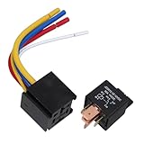 ABOOFAN Relais Robuste Prises De Relais Automobiles Pour Voitures Bateaux Et Véhicules Av...