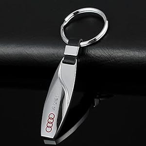 Audi A1, A2, A3, A4, A5, A6, A7, A8, Q5, Q7 keyring keychain ring Key FOB