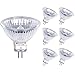 Produktbild MR16 Halogen Leuchtmittel, Leuchtmittel MR16 Warmweiß 2700K Dimmbar, Halogen 12V 35W MR16, 6er-Pack GU5.3 Halogen 35W