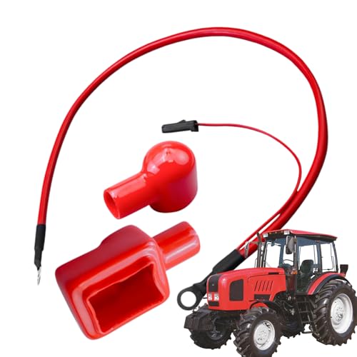 Generisch Cable de Repuesto para cortacésped | Cable de Embrague de Repuesto para Tractores, Cable de batería para Tractor y cortacésped, para Coche, ATV, Motocicleta, Solar