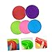 HAPINARY Outdoor Dog Plate Toy 5pcs Interactive Discs for Dogs Floatable Chewing Toy for Puppy