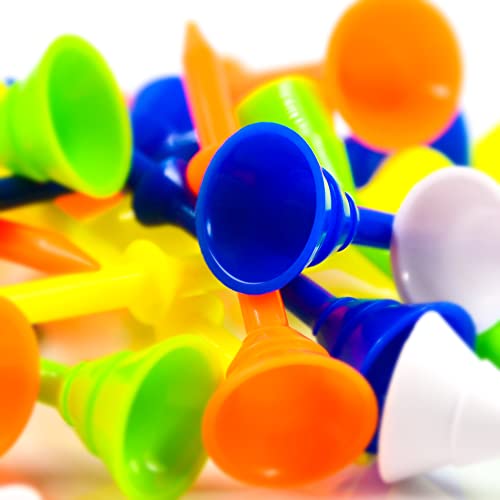 Champkey 3-1/4" Premium Golf Tees｜Excellent Durability And Stability Tees | Choose Between 30 Pack And 50 Pack #TOP1