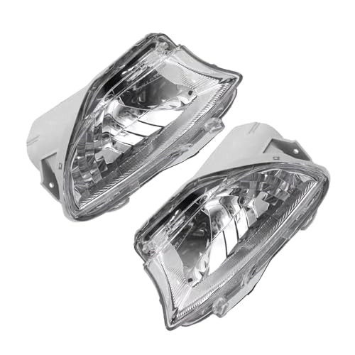 Faros antiniebla y luces giro intermitente para Lexus LS460 con lentes transparentes, 2 piezas