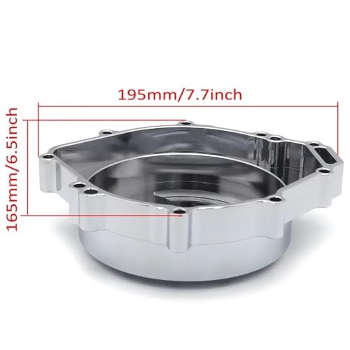Cubierta de estator izquierdo YZF R1 protector de cárter transparente anticaídas 2