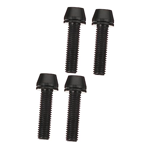 Tornillos para Bicicleta de Alta Resistencia Kit de 4 Piezas con Arandela de Montaje