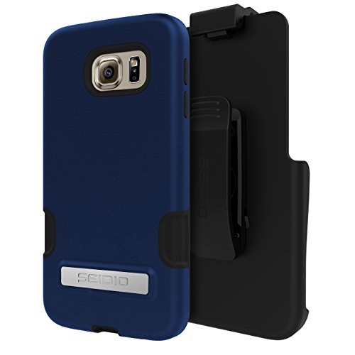 Seidio Cell Phone Case for Samsung Galaxy S6 - Retail Packaging - Royal Blue