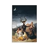 NgAnoh Hexensabbat von Francisco De Goya Leinwanddruck, 