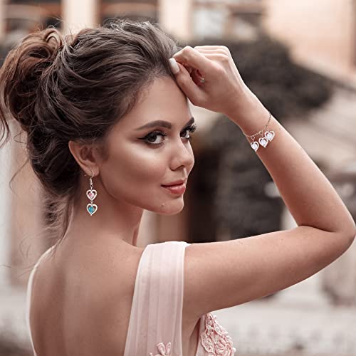 Pagow 100Pcs Metal Heart Bead Frame, 14Mm Hollow Heart Beads, Silver Alloy Heart Loose Beads Craft For Jewelry Making Findings Charm, Gift For Valentine's Day Birthday Christmas Pendants Decoration #TOP3