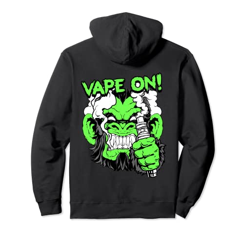 Vaping Monkey Vapers Gonna Vape Gorilla - Camiseta Vape Sudadera con Capucha