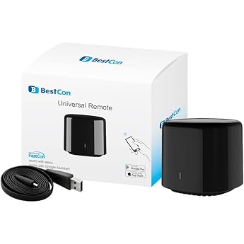 Broadlink RM4C Mini Universal 4G WiFi IR Remote Control Compatible Alexa Google Assistant for AC