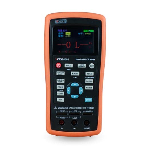 4080 2.8 inches TET LCD Handheld LCR Meter High Precision Multifunction Capacitance Inductance Resistance Meter with USB Tester