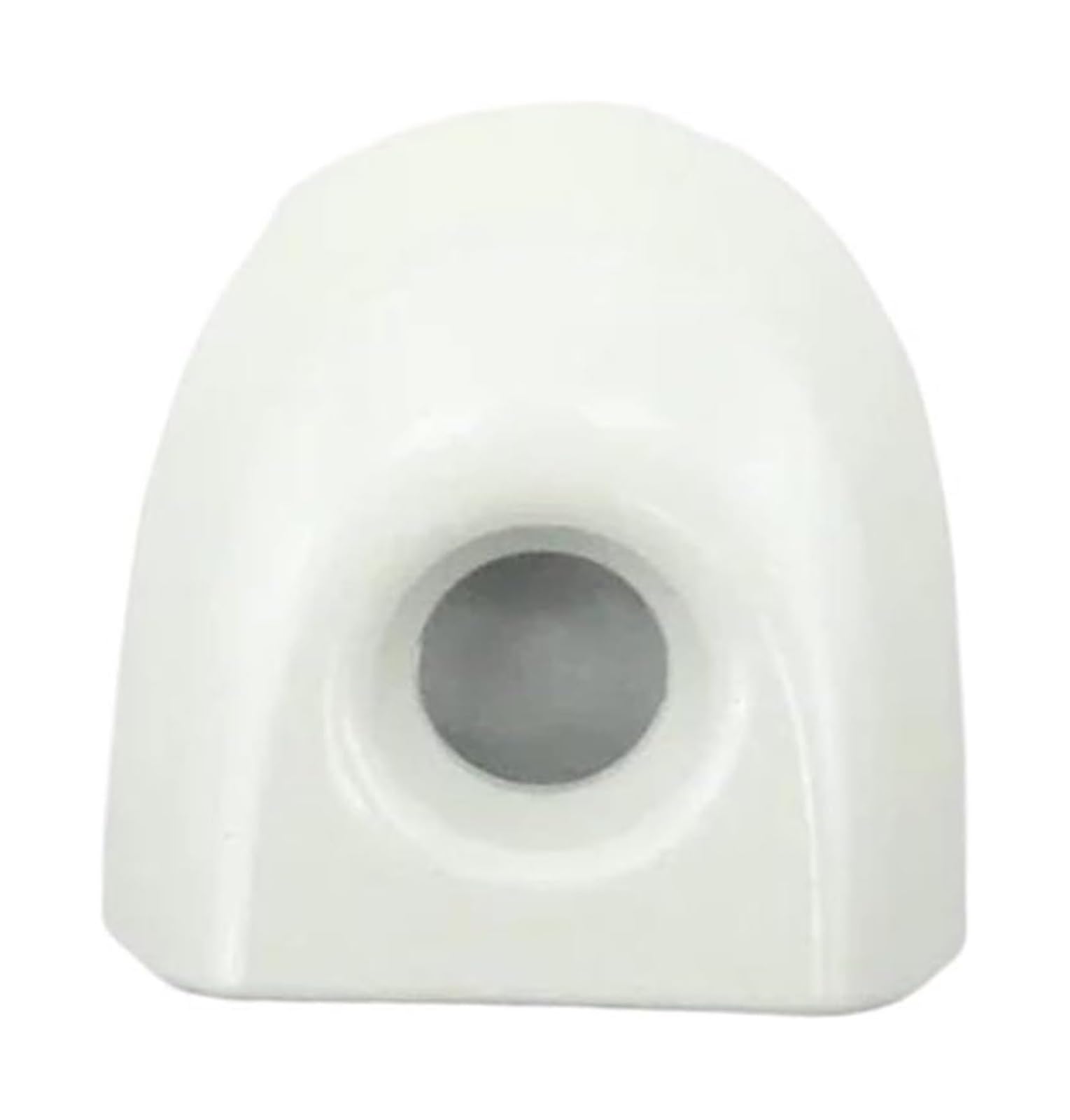 Qwqthgs 1 Pcs White Key Hole Car Exterior Door Handle Cap Left Right Outer Handle Lock Cap Door Cover
