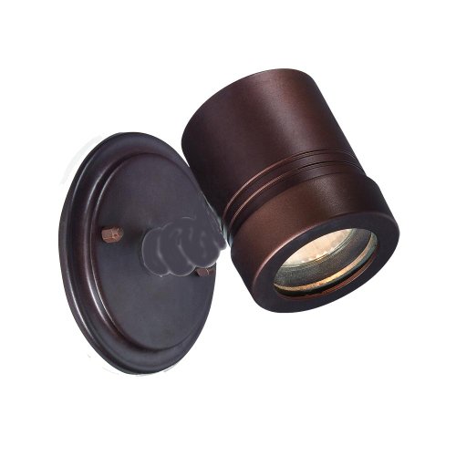 Acclaim 7690ABZ Cylinders Collection 1-Light Wall Mount Outdoor Light Fixture, Architectural Bronze