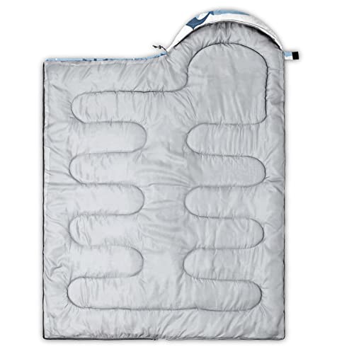 Bolsa de dormir para niños y niñas, diseño Náutico con anclas, ligera, cálida, portátil e impermeable para camping y senderismo, resistente al frío miniatura 4