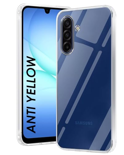 Image of DIZORO Compatible with Samsung Galaxy A17 5G / M17 5G Back Cover Case Clear,[ Anti Yellow ][Military Grade Protection] Hard PC Back Cover Transparent
