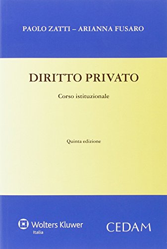 Diritto privato. Corso istituzionale