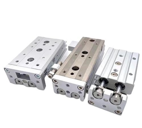 Cylindre linéaire pneumatique MXS12-125 de table à glissière à double effet - 2