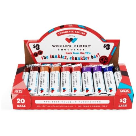 World's Finest® Chocolate - 20 Candy Bar - Fundraising Chocolate Variety Pack Cover