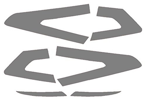 Precut Vinyl Tint Cover with White Light Cutout for 2013-2016 Ford Fusion Taillights (35% Light Smoke)