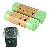 【Seguro, insípido y respetuoso con el medio ambiente】Promovemos bolsas de basura verdes. Nuestras bolsas para desechos de alimentos de cocina no son tóxicas, son inofensivas e insípidas. No sale ningún olor después de sellar la bolsa de compost y es de color verde translúcido, lo que puede ayudarnos a identificar el contenido de la basura para que pueda clasificarse mejor y reciclado.