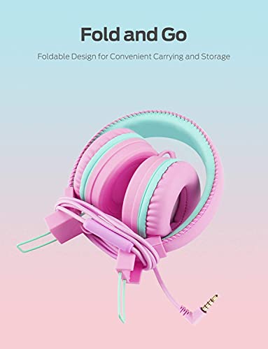 iClever Casque Audio Enfant, Casque Filaire pour Enfants, Serre-tête Ajustable, Son stéréo, Fils Pliables, Fils démêlés… - Les Beatles, Paul McCartney, John Lennon, RIngo Starr, George Harrison iClever Casque Audio Enfant, Casque Filaire pour Enfants, Serre-tête Ajustable, Son stéréo, Fils Pliables, Fils démêlés… – Image 7