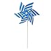 Uteruik Pinwheel - Molino de viento para decoración de fiestas, jardín, rueda de viento, palomas, pájaros, espantador de topos, 1 unidad, DER#4
