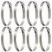 Tuparka 8 pcs Collier Tuyau, réglable 91–114 mm en acier inoxydable Colliers de serrage de Tailles Pour Fixer Tuyaux Souples et Durites
