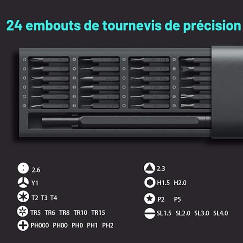 Xiaomi Mi Precision Screwdriver Kit - vue 9