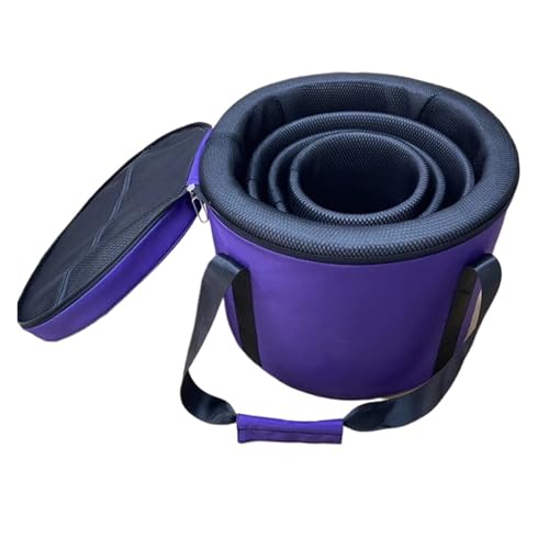 Sac pour bol chantant empilable idéal pour emporter vos bols de méditation au studio de yoga