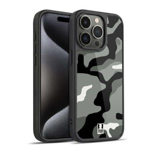 Coque iPhone 15 Pro Camouflage antichoc coque renforcée gel protection