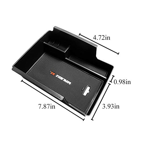 VESUL Center Console Armrest Storage Box Fit for Chevrolet Chevy Malibu 2016 2017 2018 2019 2020 2021 ABS Tray Insert Organizer Glove Pallet