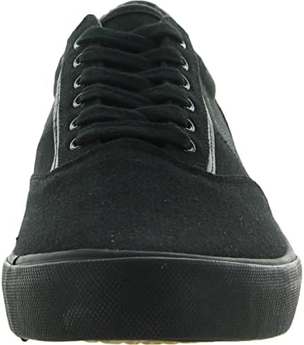 Hurley Mens Arlo Lace Canvas Casual and Fashion Sneakers Black 12 Medium (D) Review | Image 2