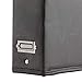 Stamp Storage Binder by Tim Holtz Idea-ology, Faux Leather, 3 H × 10 W × 9.75 D Inches, Gray (CH93822) , Grey