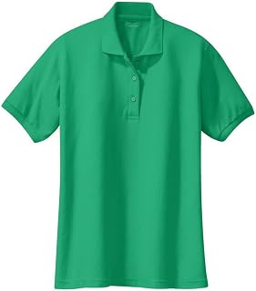Ladies Short Sleeve Polo Shirts in 36 Colors and Sizes XS - 6XL