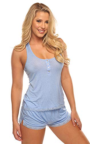 Image of Velvet Kitten Sweetness Short Sexy PJ Camisole Set Pajama Sleep Shirt Sleepwear