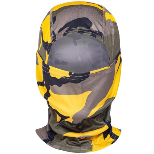 Image of Camo Balaclava Ski Face Mask UV Protector for Man and Women Hunting Fishing Motorcycle Windproof&Military Tactical