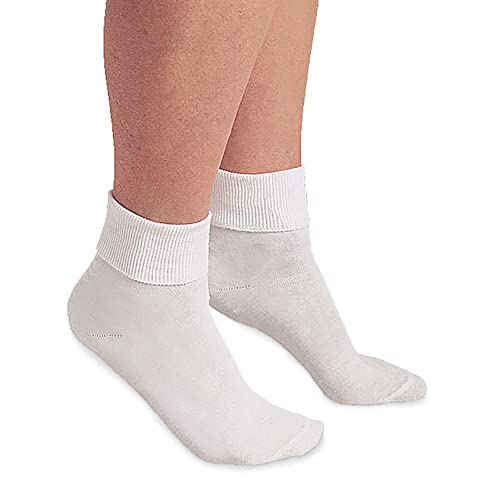 Buster Brown Ankle Socks - White - Large,3-pack