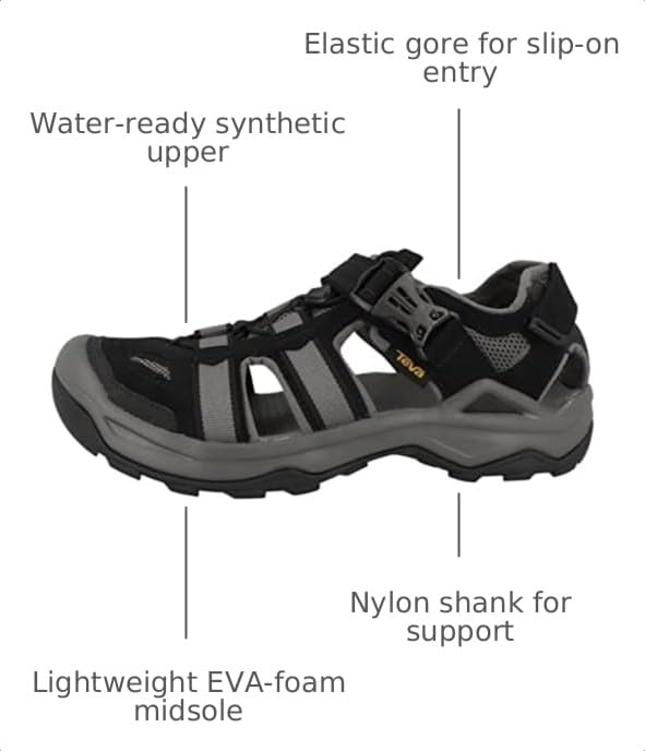 Image of Teva Men's M Omnium 2 Leather Fisherman Sandal
