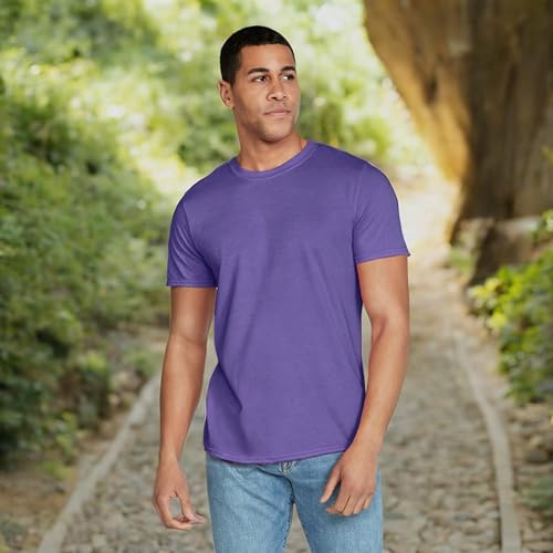 Image of Gildan Adult Softstyle Cotton T-Shirt, Style G64000, Multipack