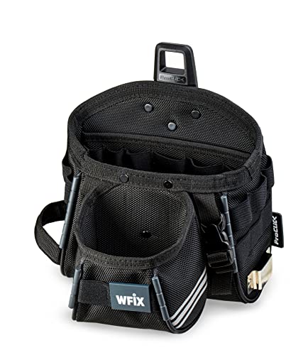 Bosch Sortimo ProClick Tool-Pouch L 39 - Profi Gürtel-Werkzeugtasche aus Hochbelastbarem Synthetikgewebe mit Hammerhalter - große Werkzeugtasche/Arbeitstasche Herren Baustelle von Wfix