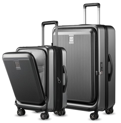 LUGGEX Luggage Sets 2 Piece, 20 Inch Carry On Luggage